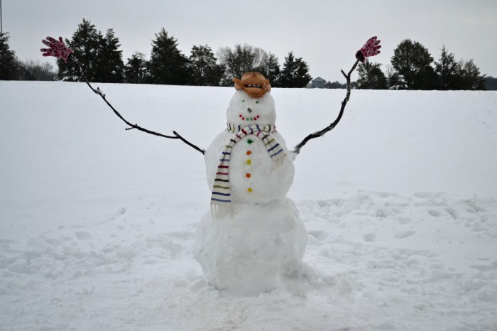 DIY snowman modeling
