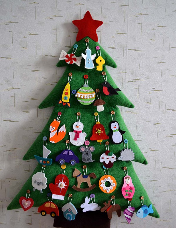 شجرة عيد الميلاد DIY