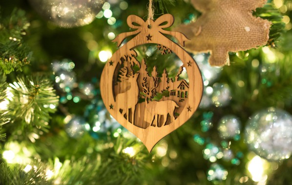 Décoration d'arbre de Noël 2018