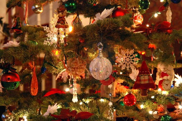 Décoration d'arbre de Noël vintage