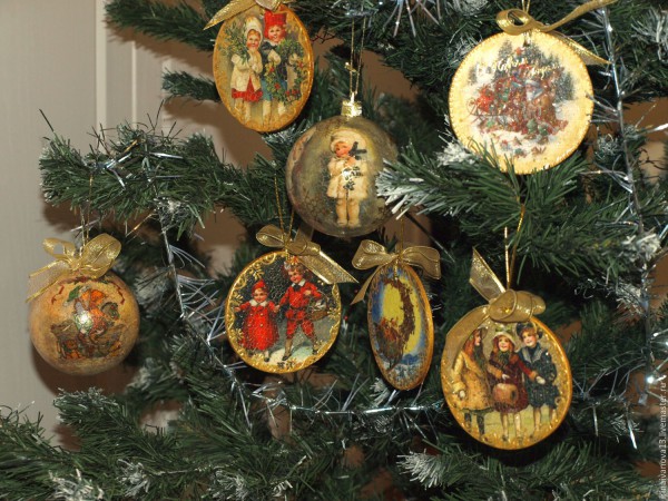Vintage Christmas tree decoration