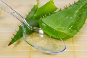 Aloe juice treatment
